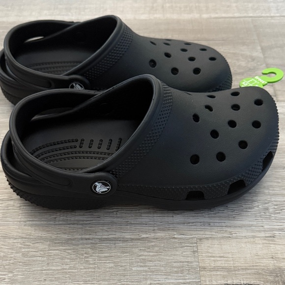 CROCS Kids Black Water Shoes - Picture 2 of 3